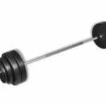 vidaXL Súlyzókészlet lemezekkel 60 kg fotó