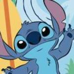 Disney Lilo és Stitch, a csillagkutya Ananas kéztörlő, arctörlő, törölköző 30x50cm fotó
