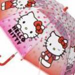 Hello Kitty Dots gyerek átlátszó esernyő Ø71 cm fotó