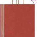 vidaXL 50 db piros papírzacskók fogantyúkkal 45x17x48 cm fotó