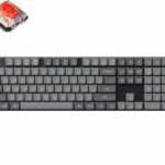 Keychron K5 Max RGB Red Switch vezeték nélküli, alacsony profilú billentyűzet (fekete) [K5M-H1]. fotó