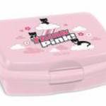 Uzsonnás doboz ARS UNA Think Pink műanyag 165x135x60 mm fotó