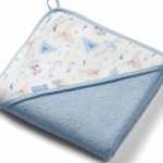 BabyOno fürdőlepedő kapucnis 100x100cm kék 1552/02 fotó