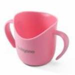 BabyOno tanulópohár - ergonómikus 6hó rózsaszín 1463/04 fotó
