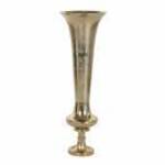 Váza Home ESPRIT Aranysàrga Alumínium modern Pohár 32 X 32 X 98 cm MOST 114746 HELYETT 72615 Ft-ért! fotó