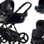 Bexa Glamour multifunkciós babakocsi 3in1 - GL2 Bright black + K2 Kite fotó