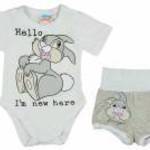 2 részes baba szett Thumper nyuszi mintával - Andrea Kft. fotó