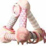 BabyOno játék piramis készségfejlesztő Tiny Joga 898/01 rózsaszín fotó