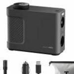 Hordozható kompresszor, pumpa HOTO QWCQB002 (3x 2500 mAh, 150 PSI, 350 L, 12V) fotó