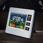 Multifunkciós LCD kijelzős időjárás állomás és óra fotó