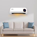 Fali hősugárzó- 1000/2000w -led kijelző fotó