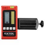 Extol Premium lézeres vevő/detektor/jelfogó vízszintezőhöz, piros és zöld, 50m fotó