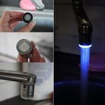 LED-es csapvég hőmérséklet szenzoros fotó