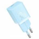 Baseus GaN5 Mini 30W Wall Charger Blue fotó
