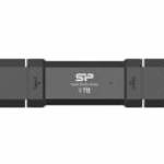Silicon Power 250GB USB-C/USB3.2 DS72 Black fotó