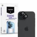 MyScreen Protector Diamond Glass hátsó kameralencse védő edzett üveg - Apple iPhone 15/15 Plus - fek fotó