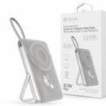 Devia Extreme Speed Series Magnetic 4in1 22.5W powerbank/állvány - Type-C - 10.000 mAh - ezüst fotó