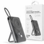 Devia Extreme Speed Series Magnetic 4in1 22.5W powerbank/állvány - Type-C - 10.000 mAh - szürke fotó