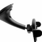 FIXED univerzális klikkes autós telefon tartó, szélvédőre illetve műszerfalra rögzíthető, 6.5 - 9 cm fotó
