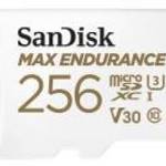 SanDisk MAX ENDURANCE 256 GB MicroSDXC UHS-I Class 10 memóriakártya fotó