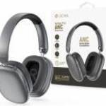 Devia EarBass Pro2 ANC Bluetooth sztereó fejhallgató beépített mikrofonnal - szürke fotó