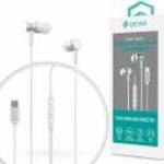 Devia Smart Series M1 Metal In-Ear sztereó fülhallgató - Type-C - ezüst fotó
