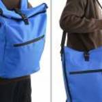 vidaXL Kék Pannier Rács Kerékpártáska 25 L 33x16x48 cm fotó