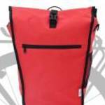 vidaXL Biciklitáska Pannier Rack 20 L Piros 34x16x59 cm fotó