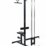 vidaXL Lat Pulldown Gép Állítható Üléssel 80 kg Terhelhetőséggel Acél fotó