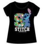 Disney Lilo és Stitch, A csillagkutya Black gyerek póló, felső 10-16 év fotó
