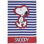 Snoopy Stripes fürdőlepedő, strand törölköző 70x140cm fotó