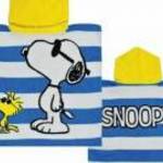 Snoopy Woodstock strand törölköző poncsó 50x100 cm fotó