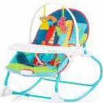 Chipolino Enjoy rezgő-zenélő pihenőszék 18 kg-ig - Blue fotó