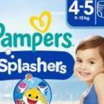 Pamper úszópelenka Splashers 4-5 11db 9-15kg - Swimmies fotó
