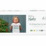 ECO BY NATY eldobható pelenka 4 (7-18 kg) 44 db - GAZDASÁGOS CSOMAG fotó