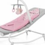 KINDERKRAFT Felio 2 Peony Rose vibráló hinta zenével 0m+, 9 kg-ig fotó
