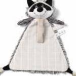 BABYONO Mazlíček cumisüveg tartóval mosómedve Rocky 20x24 cm fotó