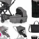 Petite & Mars Kombinált babakocsi ICON 2in1 Dove Grey XXL AIR - PETITEMARS fotó