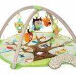SKIP HOP Játszószőnyeg 5 játékkal, párna Treetop Friends zöld-barna 0m+ - SKIPHOP fotó