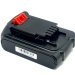 Helyettesítő akku Black and Decker típus BL1518 18V, Li-Ion, 1500mAh - Kiárusítás! fotó