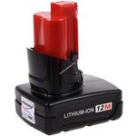 Helyettesítő akku Milwaukee típus C12 B 12V 48Wh fotó