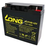 Ólom akku Long (Kung Long) típus WP18-12I Vds minősítéssel 12V 18Ah csatlakozó: M5 fotó