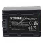 Helyettesítő EXTENSILO akku Sony NEX-VG20 típus NP-FV70 1640mAh fotó