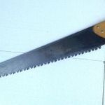 Ytong-, Pórusbeton fűrész, fa nyél, 17 vídialapkás fog, 630mm fotó