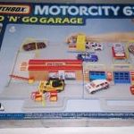 MATCHBOX MOTORCITY 630 FOLD 'N' GO GARAGE, ritka összecsukható garázs. Rare Vintage Boxed. fotó