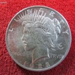 USA 1 DOLLÁR 1923 EZÜST: 26, 7g kiv fotó