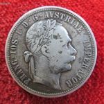 FERENC JÓZSEF 1 FLORIN 1879 EZÜST: 12, 1g nsz- fotó