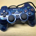 Sony PS2 Dualshock 2 kontroller SCPH-10010 Ocean Blue (kék) fotó