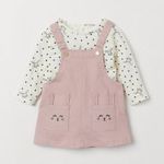 H&M nyuszis kantáros ruha 4-6 év - Tovább is jó lehet! fotó