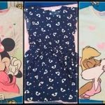 Minnie, nyuszi póló, szivárvány ruha, vastag pink nadrág 116 - 1490 Ft/db fotó